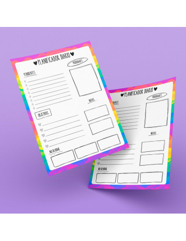 PLANTILLAS PLANIFICADOR SEMANAL PACK 2