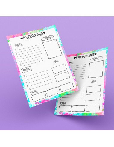 PLANTILLAS PLANIFICADOR SEMANAL PACK 2