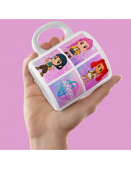 PLANTILLAS TAZAS GUERRERAS K POP DEMON HUNTERS PACK 2