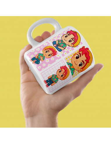 PLANTILLAS TAZAS GUERRERAS K POP...