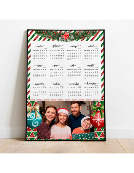 PLANTILLAS CALENDARIO 2026 PARA FOTO NAVIDAD
