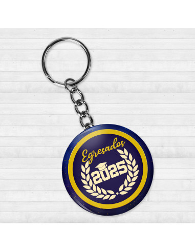 Plantillas Llaveros Egresados 2025...