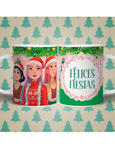 PLANTILLAS TAZAS NAVIDAD GUERRERAS K...
