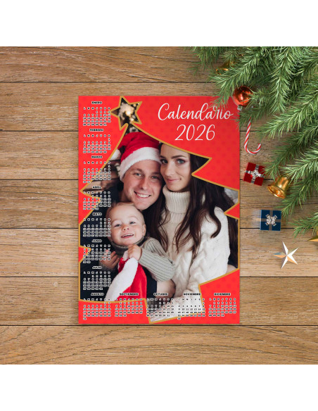 PLANTILLAS CALENDARIO 2026 PARA FOTO NAVIDAD pack 2