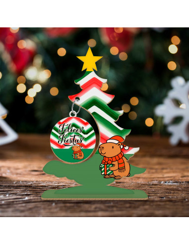 ARBOLITOS NAVIDAD CAPYBARA CAPIBARA...