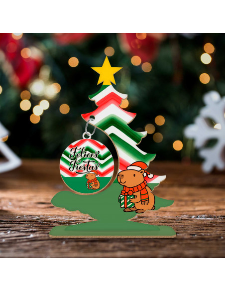 ARBOLITOS NAVIDAD CAPYBARA CAPIBARA CARPINCHO