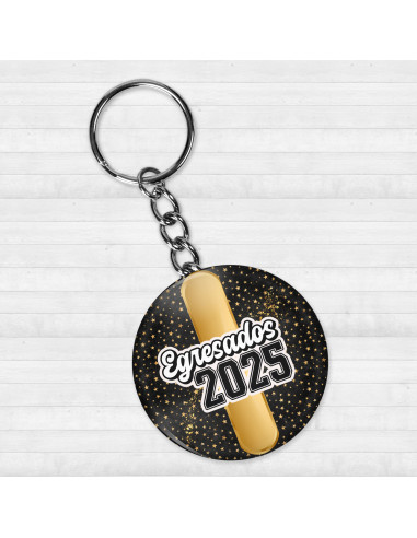 Plantillas Llaveros Egresados 2025...