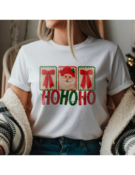 PLANTILLAS REMERAS NAVIDAD ESTILO CROCHET