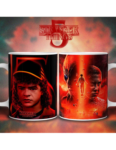 PLANTILLAS TAZAS STRANGER THINGS 5