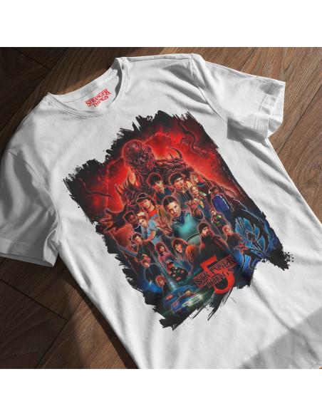 PLANTILLAS REMERAS  STRANGER THINGS 5 PACK 1