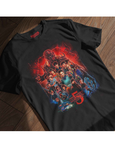 PLANTILLAS REMERAS  STRANGER THINGS 5...