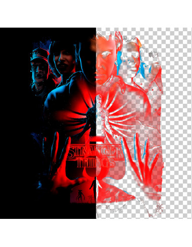 PLANTILLAS REMERAS  STRANGER THINGS 5...