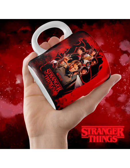 PLANTILLAS TAZAS STRANGER THINGS 5 PACK 2