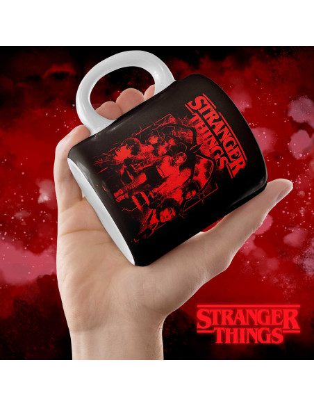PLANTILLAS TAZAS STRANGER THINGS 5 PACK 2