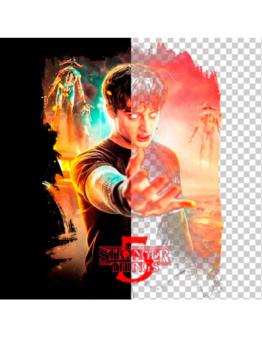 PLANTILLAS REMERAS  STRANGER THINGS 5...