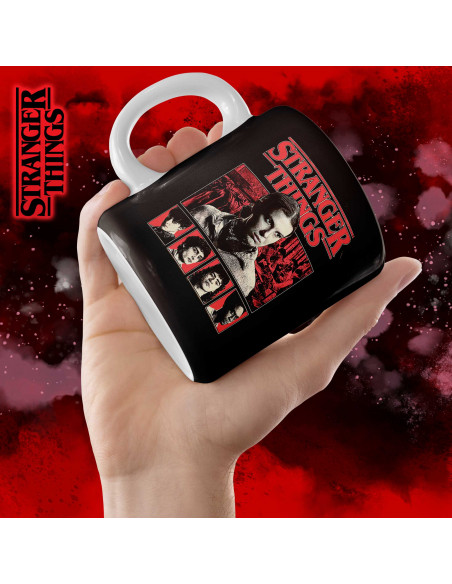 PLANTILLAS TAZAS STRANGER THINGS 5 PACK 3