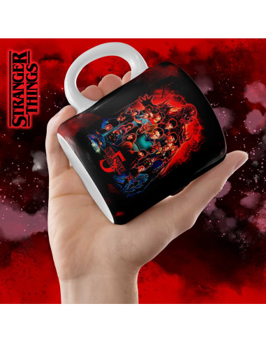 PLANTILLAS TAZAS STRANGER THINGS 5...