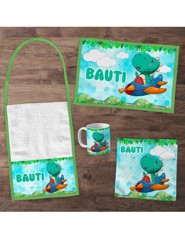 Pack Jardin - SET DE DINO AVION