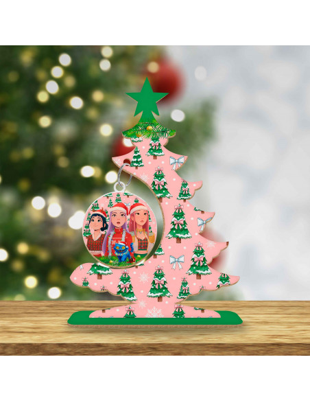 ARBOLITOS NAVIDAD GUERRERAS K POP DEMON HUNTERS