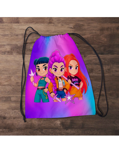 Pack Jardin - SET DE GUERRERAS K POP DEMON HUNTER pack 4