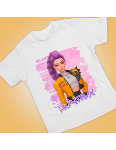 PLANTILLAS REMERAS GUERRERAS K POP DEMON HUNTERS PACK 3