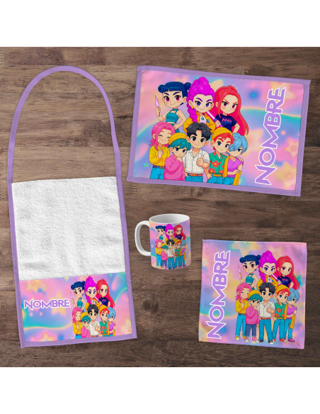 Pack Jardin - SET DE GUERRERAS K POP DEMON HUNTER pack 5