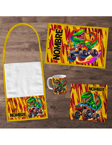 Pack Jardin - SET DE DINO MONSTER TRUCK