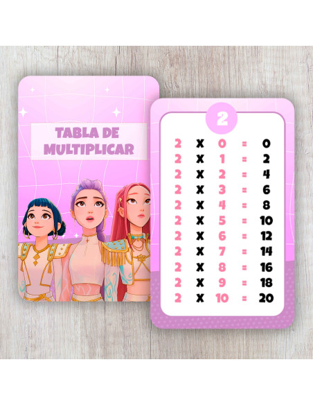 copy of copy of TABLA DE MULTIPLICAR PACK 3