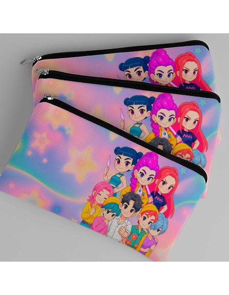 PLANTILLAS CARTUCHERAS 2026 GUERRERAS K POP DEMON HUNTER