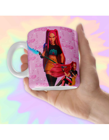 PLANTILLAS TAZAS GUERRERAS K POP DEMON HUNTERS PACK 3