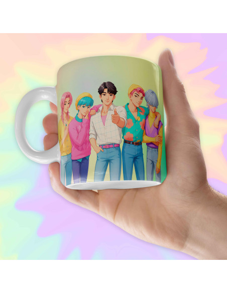 PLANTILLAS TAZAS GUERRERAS K POP DEMON HUNTERS PACK 3