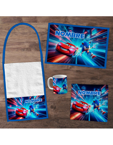 Pack Jardin - SET DE SONIC VS CARS