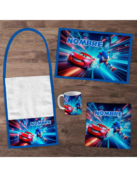 Pack Jardin - SET DE SONIC VS CARS