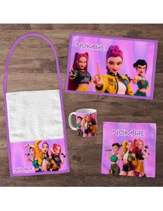 Pack Jardin - SET DE GUERRERAS K POP DEMON HUNTER pack 7