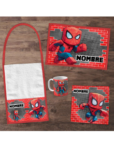 Pack Jardin - SET DE HOMBRE ARAÑA MINECRAFT