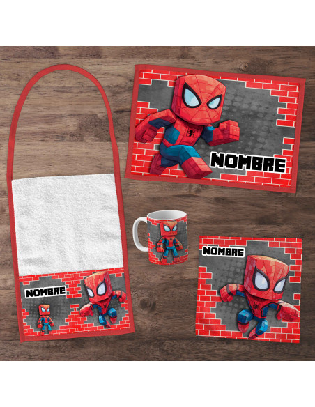Pack Jardin - SET DE HOMBRE ARAÑA MINECRAFT