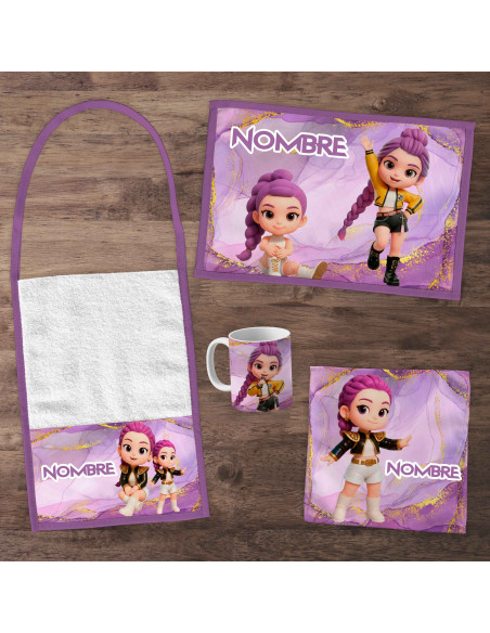 Pack Jardin - SET DE GUERRERAS K POP DEMON HUNTER RUMI 2