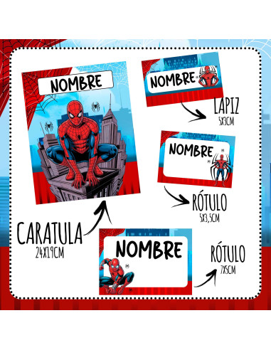 ETIQUETAS ESCOLARES 2026 pack 1