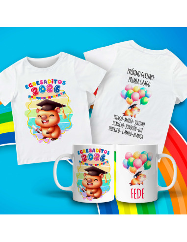 PLANTILLAS EGRESADITOS CAPYBARA CAPIBARA CARPINCHO 2026