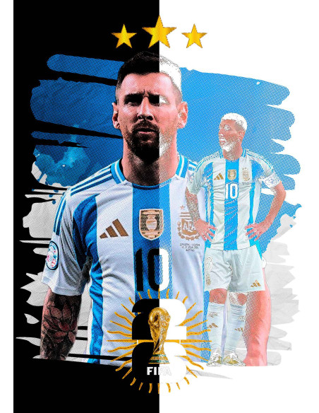 PLANTILLAS REMERAS ARGENTINA MUNDIAL 2026