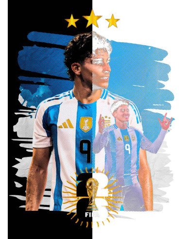 PLANTILLAS REMERAS ARGENTINA MUNDIAL 2026