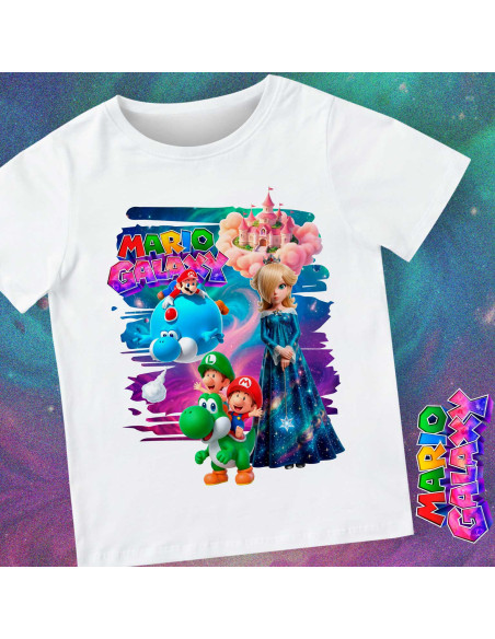 PLANTILLAS REMERAS MARIO GALAXY