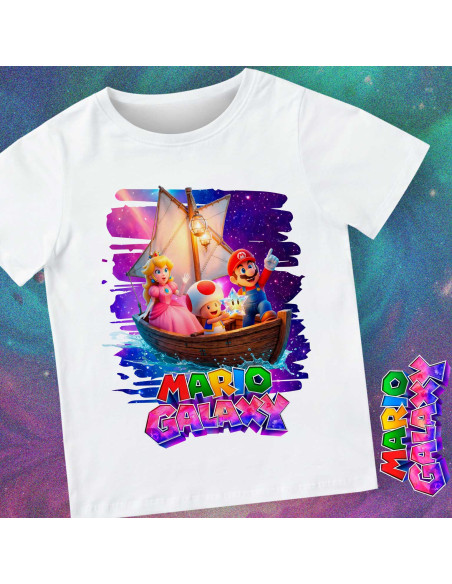 PLANTILLAS REMERAS MARIO GALAXY