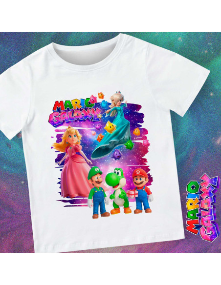 PLANTILLAS REMERAS MARIO GALAXY