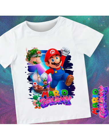 PLANTILLAS REMERAS MARIO GALAXY