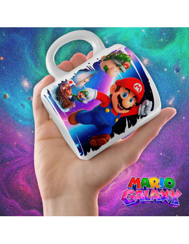 PLANTILLAS TAZAS MARIO GALAXY