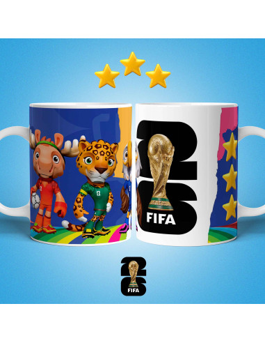 PLANTILLAS TAZAS MUNDIAL 2026 PACK 2