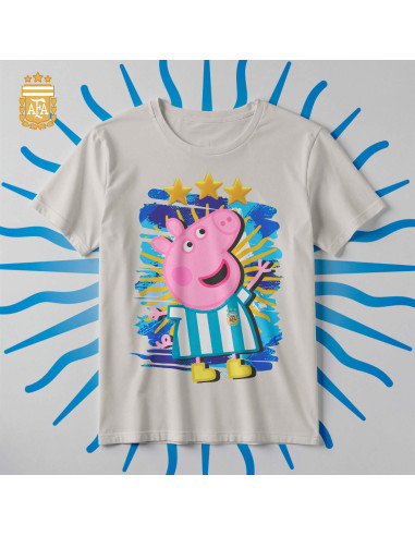 PLANTILLAS REMERAS INFANTILES ARGENTINA PACK 1