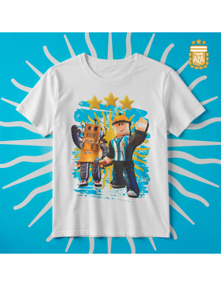 PLANTILLAS REMERAS INFANTILES ARGENTINA PACK 2