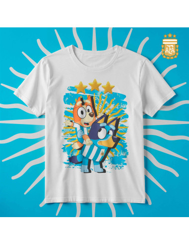 PLANTILLAS REMERAS INFANTILES ARGENTINA PACK 2